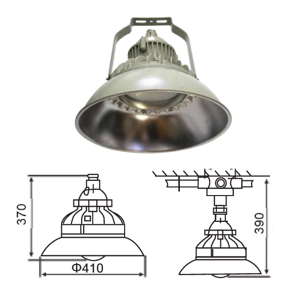 โคมฝาชีกันระเบิด 60w 100w