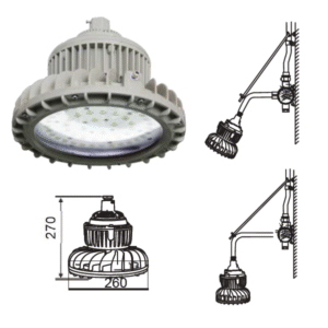 โคมไฮเบย์ กันระเบิด 60w 100w