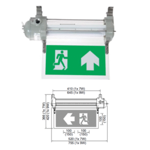 ป้ายไฟฉุกเฉินกันระเบิด
