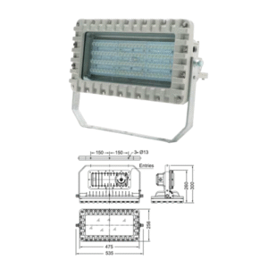 ฟลัดไลท์ LED กันระเบิด