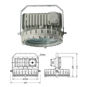 โคมไฟไฮเบย์ กันระเบิด